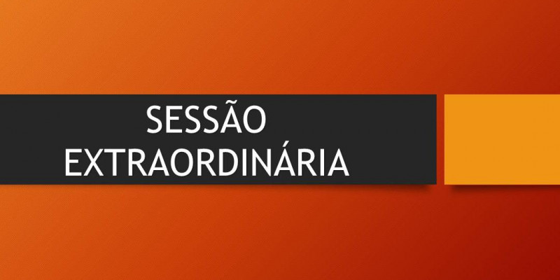 Sessão Extraordinária: EDITAL DE CONVOCAÇÃO Nº. 02/2020
